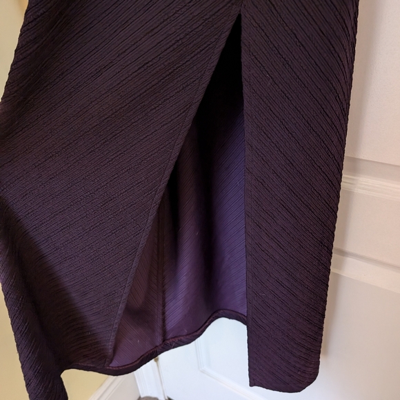 Vintage Formal Dress and Jacket Set Size 10 Purple - Picture 8 of 14